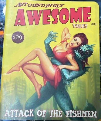 SJ Astoundingly Awesome Tales Volumen 6 Attack of the Fishmen Ingles
