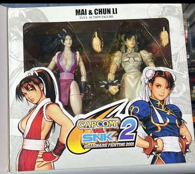 SJ Mai Chun Li Full Action Figure Capcom vs SNK 2 Figuras