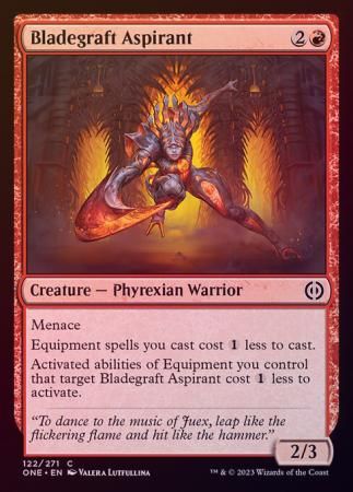 Bladegraft Aspirant 122/271 - Foil
Phyrexia All Will Be One Foil Singles