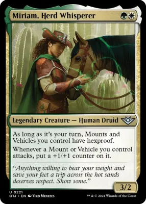 Miriam, Herd Whisperer - Outlaws of Thunder Junction (OTJ)
Outlaws of Thunder Junction