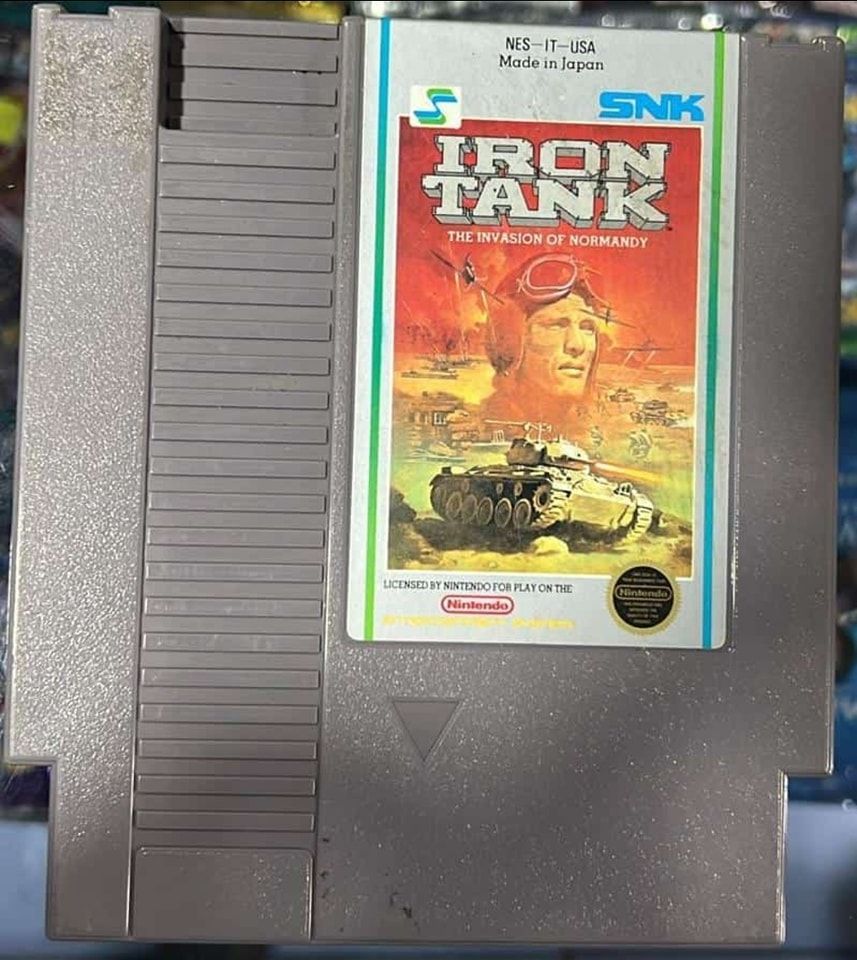 SJ Iron Tank NES Cartucho