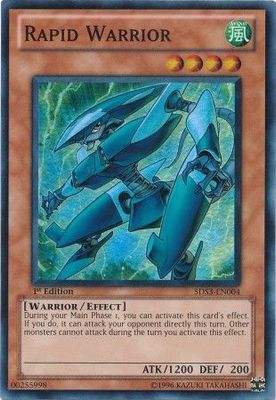 Rapid Warrior - 5DS3-EN004 - Super Rare 1st Edition Starter Deck: Duelist Toolbox 1st Edition Singles