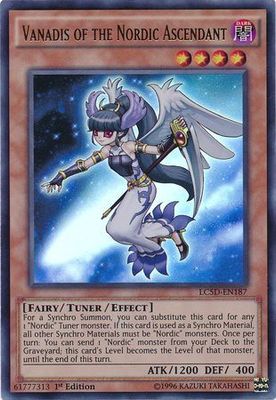 SJ Vanadis of the Nordic Ascendant - LC5D-EN187 - Ultra Rare 1st Edition
Legendary Collection 5D&#39;s LC5D Singles