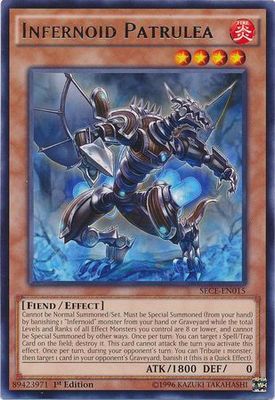 Infernoid Patrulea - SECE-EN015 - Rare 1st Edition Secrets of Eternity (SECE) 1st Edition Singles