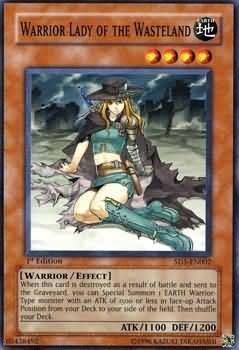 Warrior Lady of the Wasteland - SD5-EN002 - Common 1st Edition Structure Deck: Warrior&#39;s Triumph 1st Edition Singles