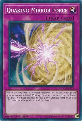 SJ Quaking Mirror Force - LEDD-ENB23 - Common 1st Edition
Legendary Dragon Decks Singles *Espanol*