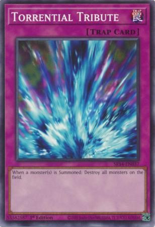 Torrential Tribute - SR14-EN037 - Common 1st Edition Fire Kings 1st Edition Singles (español)