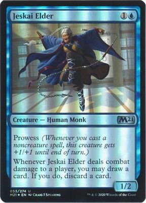 Jeskai Elder 053/274 - Foil Magic 2021 (M21) Foil Singles