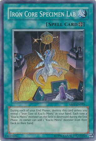 Iron Core Specimen Lab - ABPF-EN055 - Super Rare Unlimited Absolute Powerforce [ABPF] Unlimited Singles