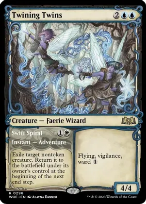 Twining Twins (Showcase) - Wilds of Eldraine (WOE)
Wilds of Eldraine