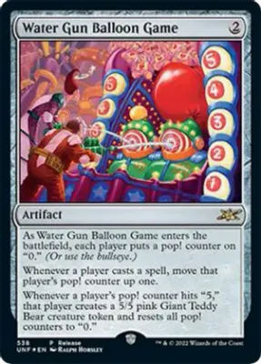 Water Gun Balloon Game - Launch Party &amp; Release Event Promos (LARP) Launch Party &amp; Release Event Promos Foil