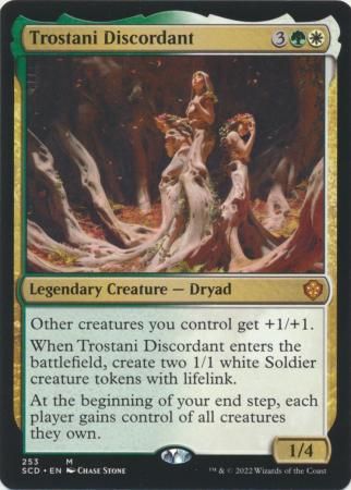 GA Trostani Discordant 253 Starter Commander Decks 2022