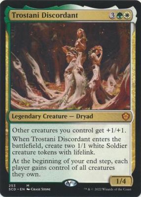GA Trostani Discordant 253 Starter Commander Decks 2022