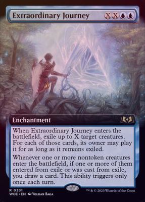 Extraordinary Journey 0331 Extended Art - Foil
Wilds of Eldraine Foil Singles