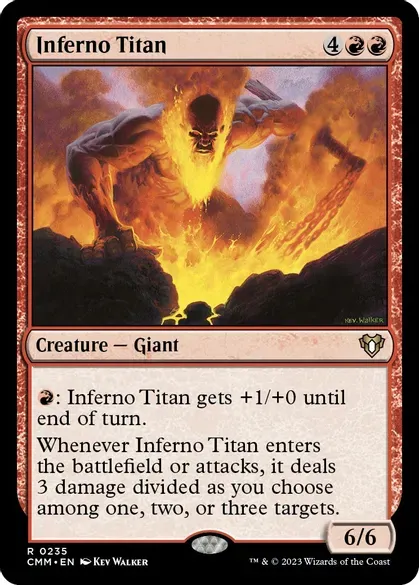 SJ-Inferno Titan - Commander Masters (CMM) Commander Masters