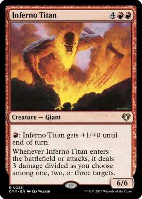 SJ-Inferno Titan - Commander Masters (CMM) Commander Masters
