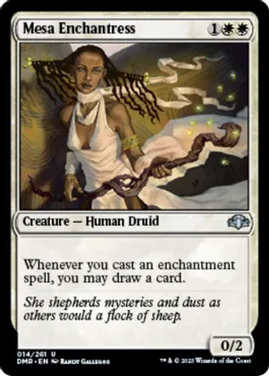Mesa Enchantress - Dominaria Remastered (DMR)
Dominaria Remastered