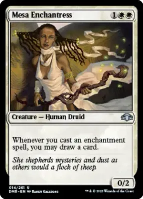 Mesa Enchantress - Dominaria Remastered (DMR)
Dominaria Remastered