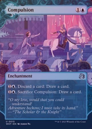Compulsion 0015 - Foil
Wilds of Eldraine Enchanting Tales Foil Singles