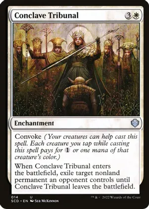 Conclave Tribunal - Starter Commander Decks (SCD) Starter Commander Decks