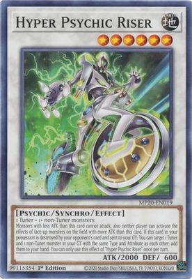 Hyper Psychic Riser - MP20-EN019 - Common 1st Edition 2020 Mega-Tin: Lost Memories 1st Edition Singles