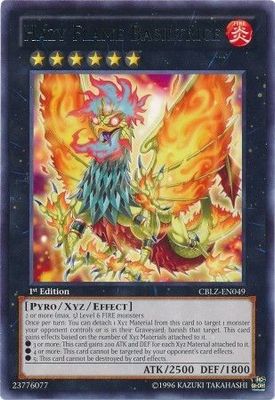 Hazy Flame Basiltrice - CBLZ-EN049 - Rare 1st Edition Cosmo Blazer 1st Edition Singles