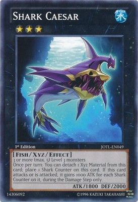 Shark Caesar - JOTL-EN049 - Common 1st Edition Judgment of the Light 1st Edition Singles