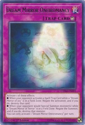 Dream Mirror Oneiromancy - CHIM-EN091 - Rare 1st Edition Chaos Impact 1st Edition Singles
