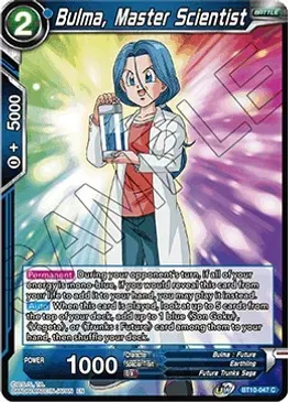 Bulma, Master Scientist - Rise of the Unison Warrior (DBS-B10)
Rise of the Unison Warrior Foil