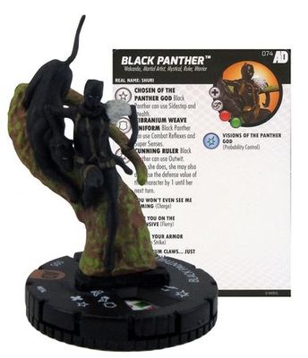 Black Panther #074 Chase Rare Avengers/Defenders War Booster Set Marvel Heroclix
Avengers Defenders War Singles *Sin Tarjeta*