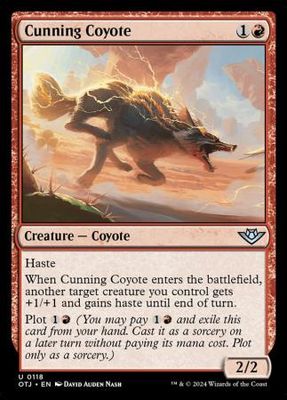 Cunning Coyote 0118
Outlaws of Thunder Junction Singles