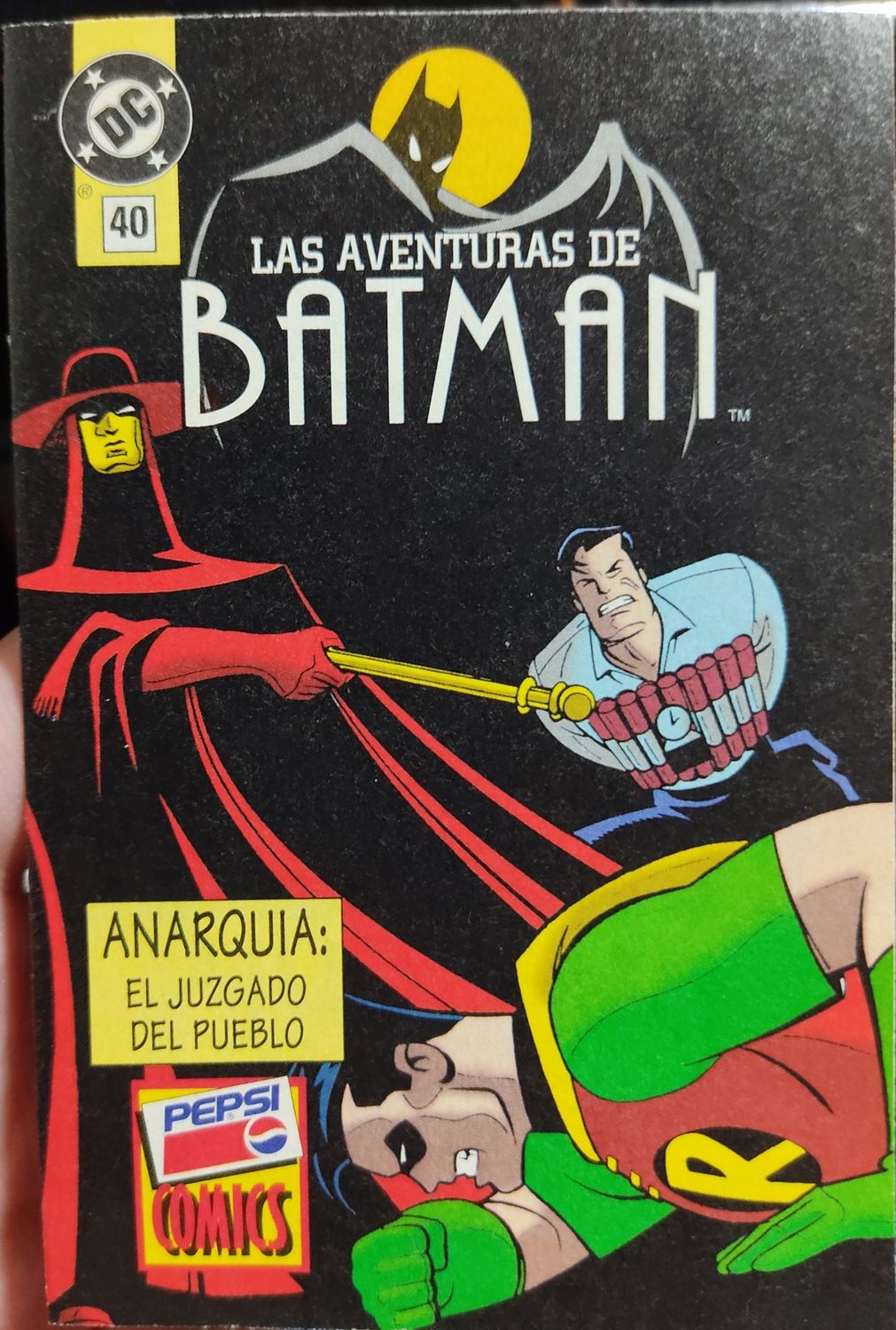 TS Las Aventuras de Batman 40 Pepsi Comics