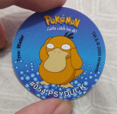TS Tazo Psyduck Pokemon Lays