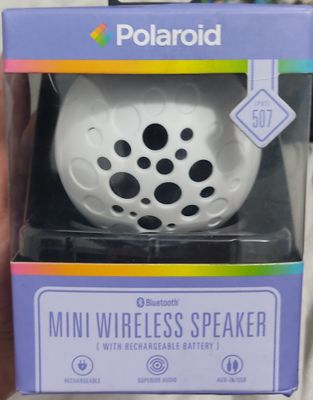 TS Polaroid Mini Wireless Speaker 507 Usado Completo