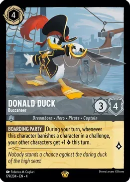GA Donald Duck - Buccaneer - Ursula&#39;s Return (4) Ursula&#39;s Return Foil