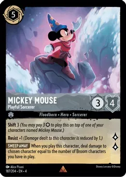 GA Mickey Mouse - Playful Sorcerer - Ursula&#39;s Return (4) Ursula&#39;s Return