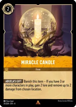 GA Miracle Candle - Ursula&#39;s Return (4) Ursula&#39;s Return