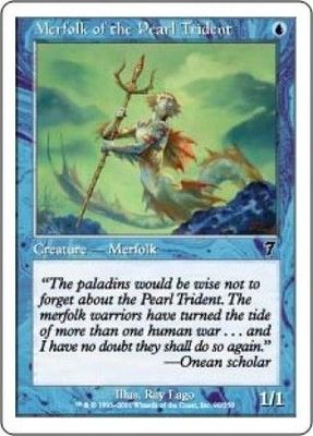 Merfolk of the Pearl Trident
MTG 7th Edition Singles