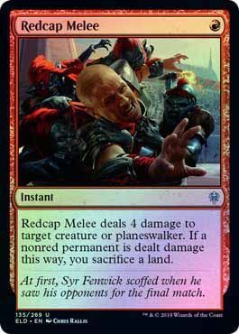 Redcap Melee 135/269 - Foil Throne of Eldraine Foil Singles