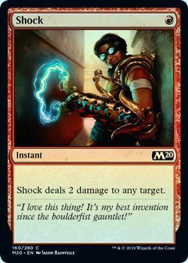 Shock 160/280 - Foil
Magic 2020 (M20) Foil Singles