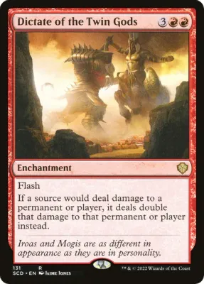 Dictate of the Twin Gods - Starter Commander Decks (SCD)
Starter Commander Decks (Español)