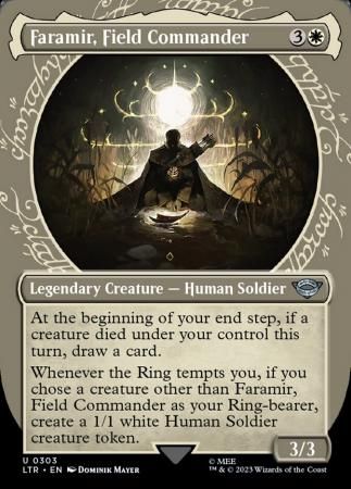Faramir, Field Commander 0303 Showcase
The Lord of the Rings: Tales of Middle-Earth Collector Booster Singles