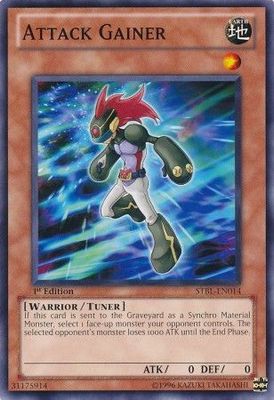 Attack Gainer- STBL-EN014 - Common 1st Edition Starstrike Blast 1st Edition Singles