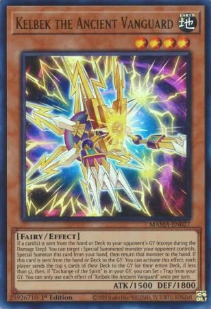 SJ Kelbek the Ancient Vanguard - MAMA-EN027 - Ultra Rare 1st Edition
Magnificent Mavens 1st Edition Singles