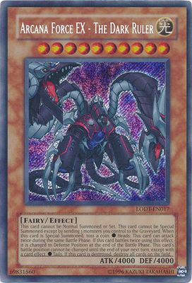 SJ Arcana Force EX - The Dark Ruler - LODT-EN017 - Secret Rare Unlimited
Light of Destruction [LODT] Unlimited Singles (Danado)