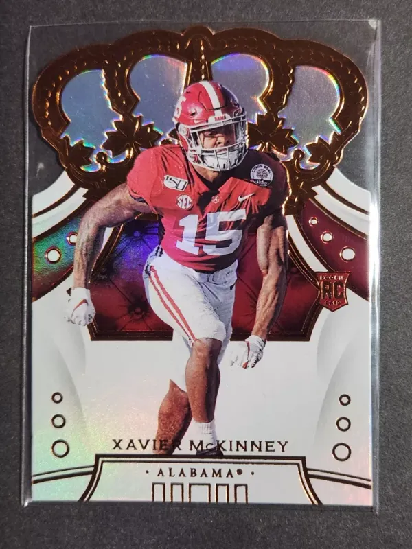 2020 Panini Chronicles Draft Picks Crown Royale Xavier McKinney #26