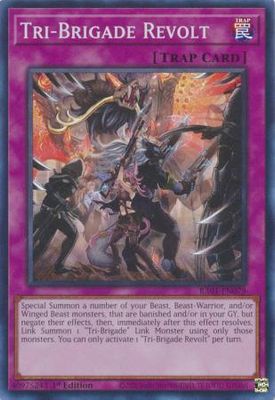 Tri-Brigade Revolt - RA01-EN079 - Super Rare 1st Edition 25th Anniversary Rarity Collection Singles