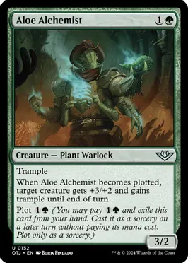 Aloe Alchemist - Outlaws of Thunder Junction (OTJ) Outlaws of Thunder Junction(Español)