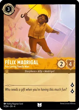 Felix Madrigal - Fun-Loving Family Man - Ursula&#39;s Return (4) Ursula&#39;s Return