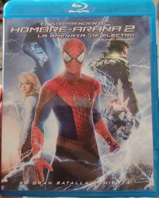 BA El Sorprendente Hombre Arana La Amenaza de Electro Blu Ray Original Usado Completo